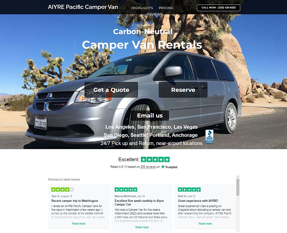 10 Best Campervan & RV Rentals in Portland (Oregon)